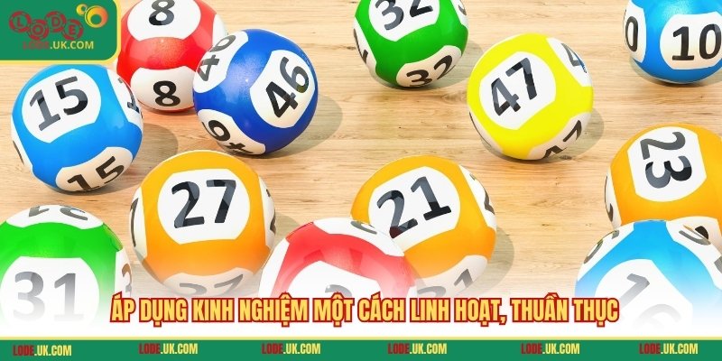 Áp dụng kinh nghiệm một cách linh hoạt, thuần thục