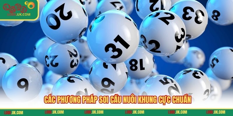 Các phương pháp soi cầu nuôi khung cực chuẩn