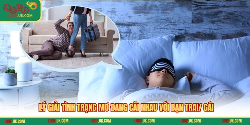 Lý giải tình trạng mơ đang cãi nhau với bạn trai/ gái