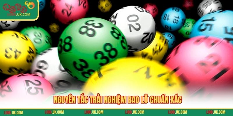 Nguyên tắc trải nghiệm bao lô chuẩn xác