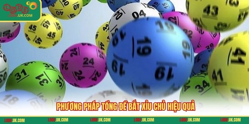 Phương pháp tổng đề bắt xỉu chủ hiệu quả