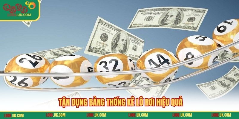 Tận dụng bảng thống kê lô rơi hiệu quả